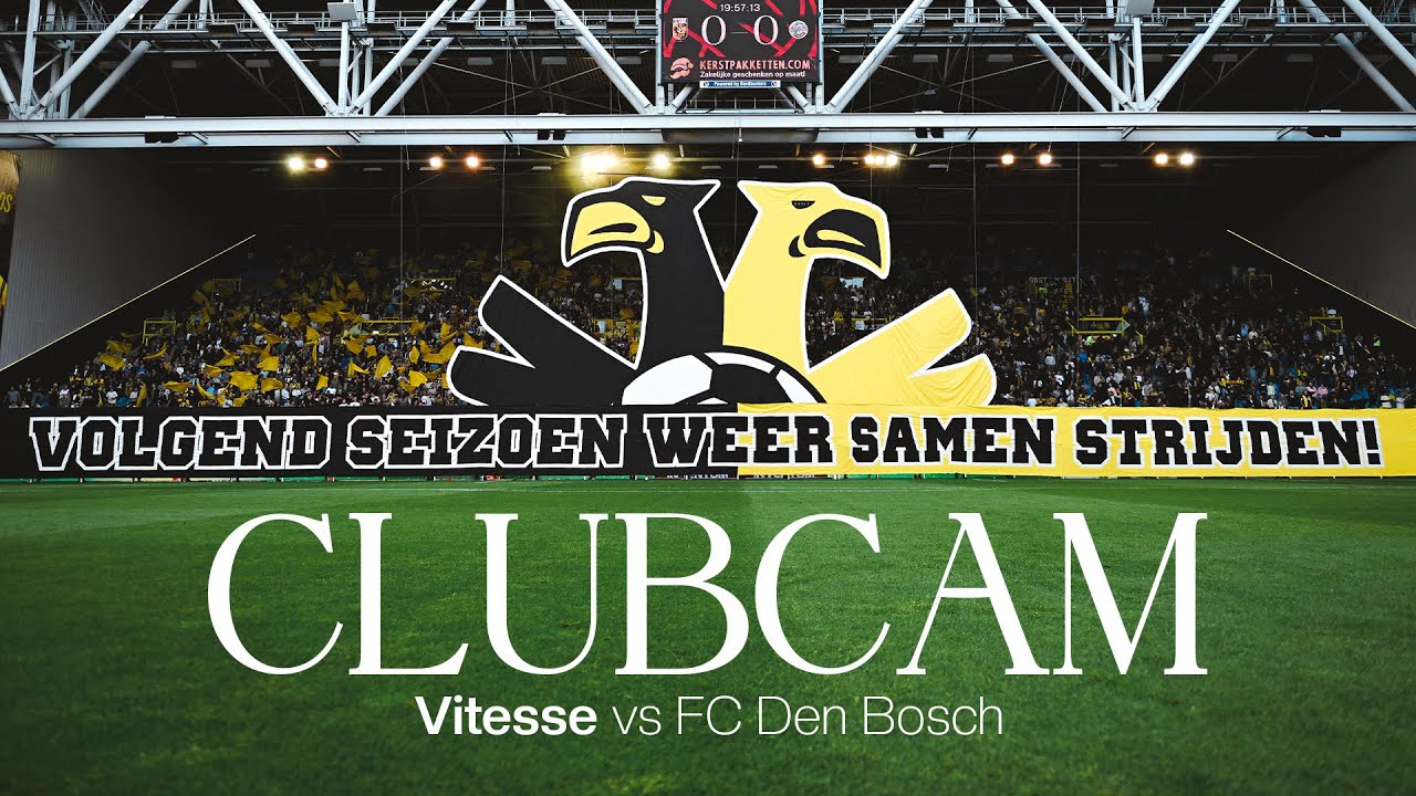 CLUBCAM | Laatste wedstrijd van het seizoen! 💛🖤