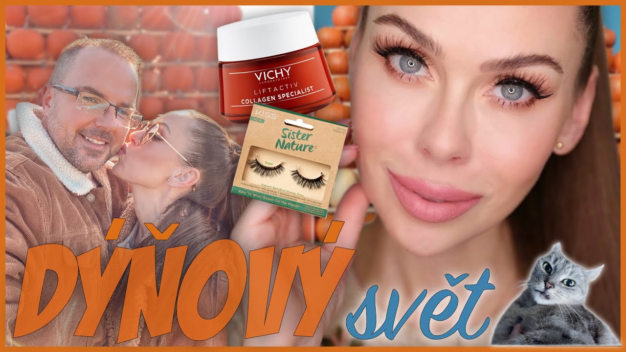🎃 VLOG 🎃 | DÝŇOVÝ SVĚT, JAK SNADNO NALEPIT ŘASY, RANNÍ RUTINA A OPĚT V DROGERCE 😍