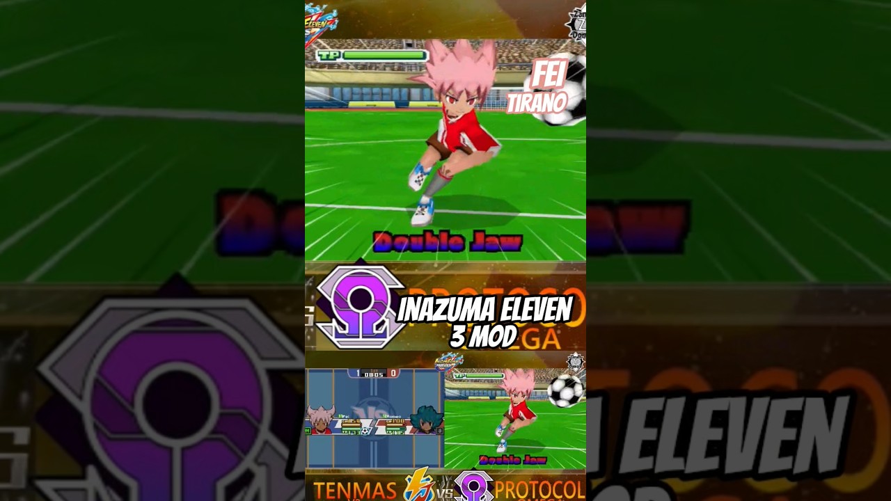 FEI TIRANO MIXI MAX MOD INAZUMA ELEVEN 3 GREAT ROAD OF HEROES 
