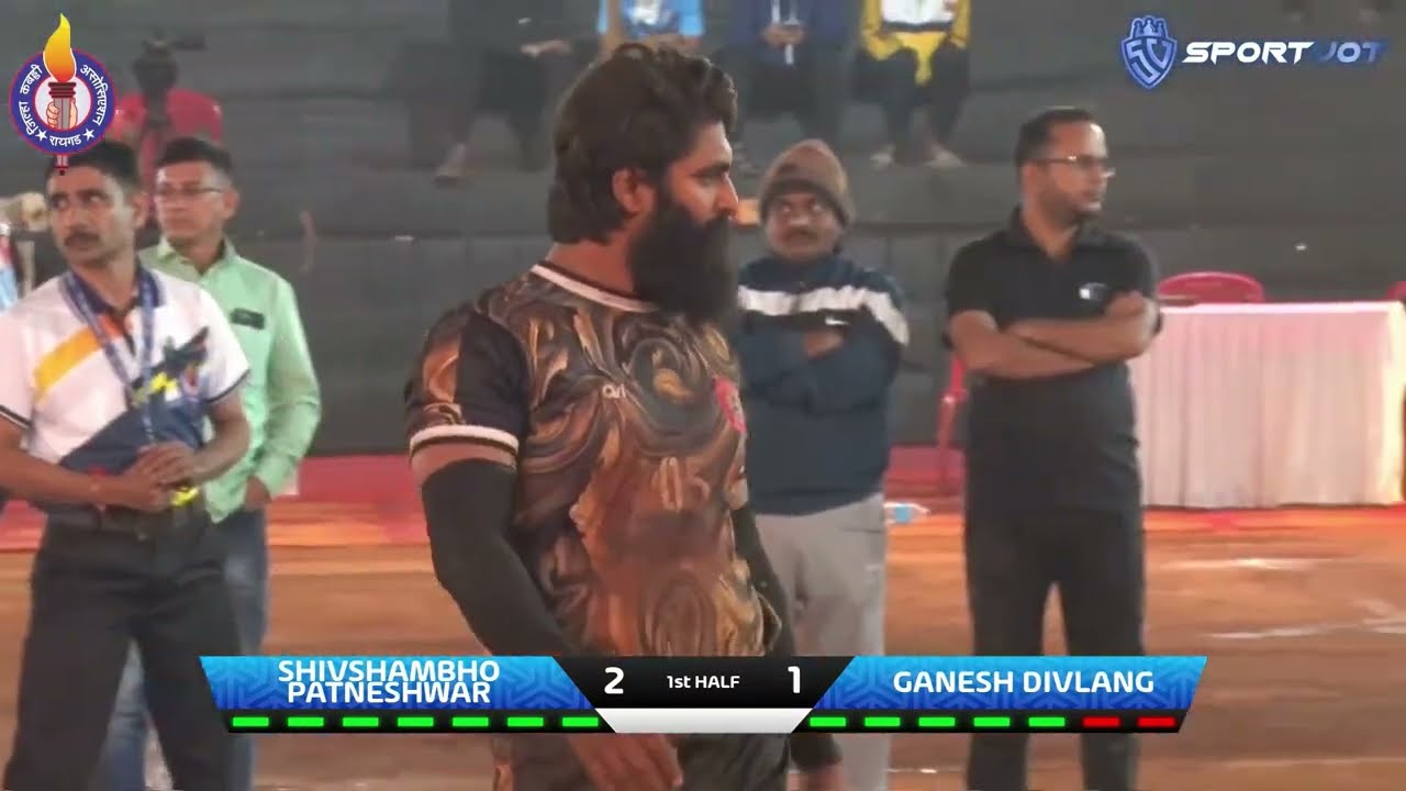PRE QUARTER FINAL | GANESH DIVLANG VS SHIVSHAMBHO PATNESHWAR | RAIGAD  DISTRICT SENIOR KABADDI 2023