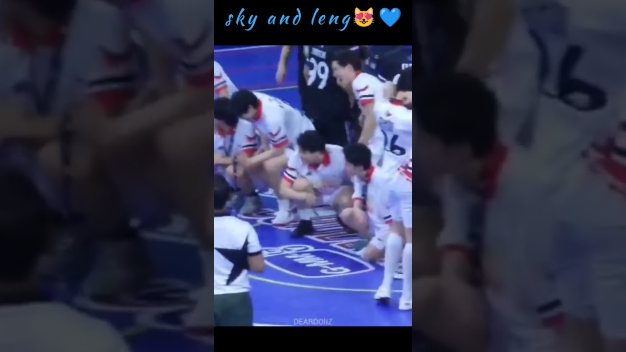 They r too cute😻💙 #lengthanaphon #skynani  #lengso #thaiactors #gmmtvstarlympics #gmmtv #shorts