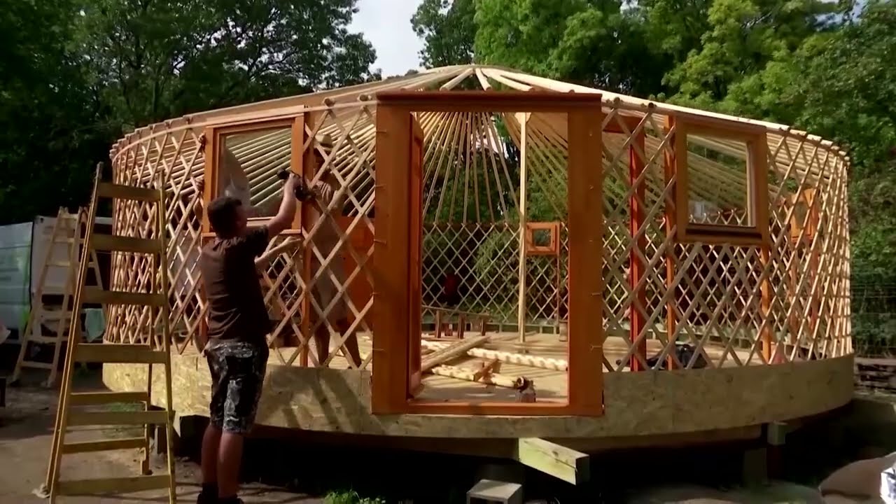 Yurts offer cheap escape from living costs crisis in Hungary