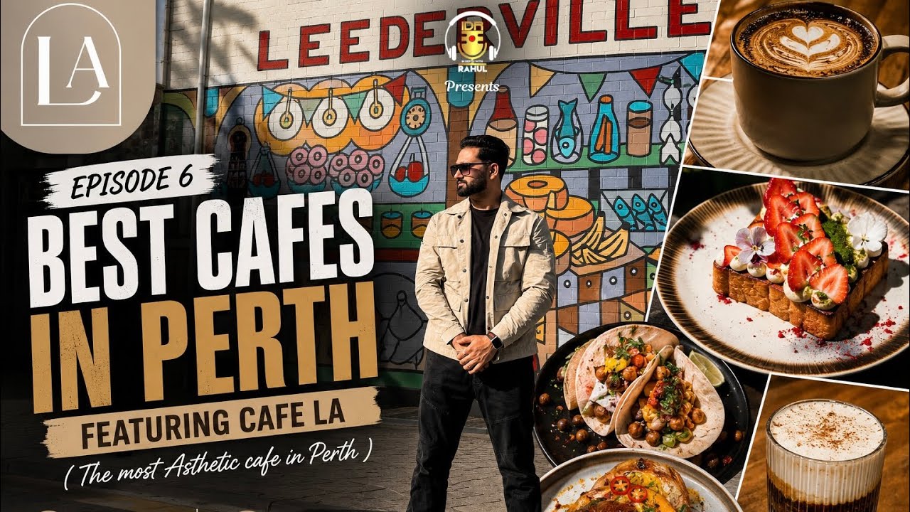 Episode- 6 | Best Cafes In Perth | Cafe LA | The Most Asthetic Cafe in Perth | #foodvlog  #travel 