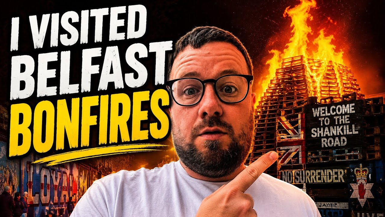 I VISITED the BELFAST BONFIRES!