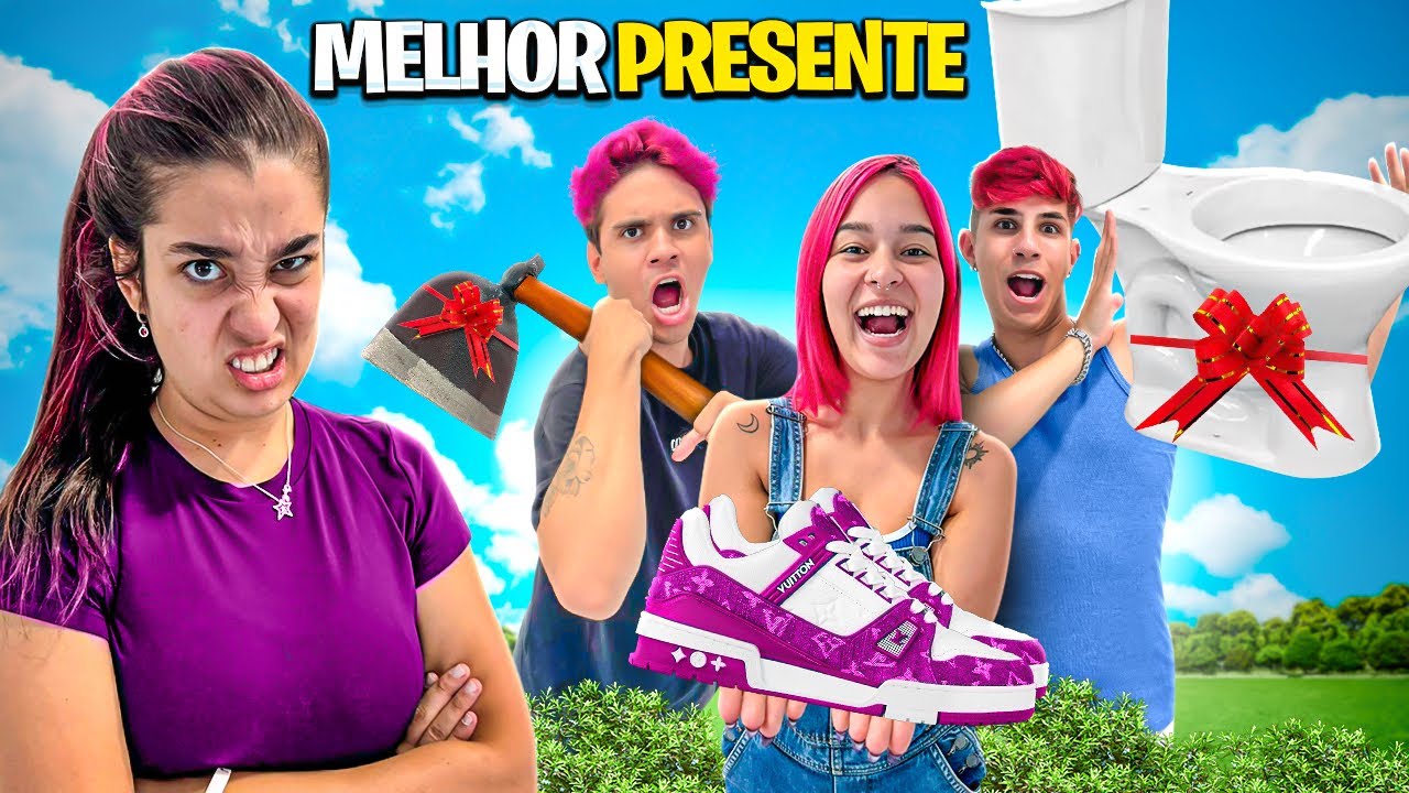 QUEM COMPRAR O MELHOR PRESENTE PARA EMILLY, VENCE *quem ganhou?