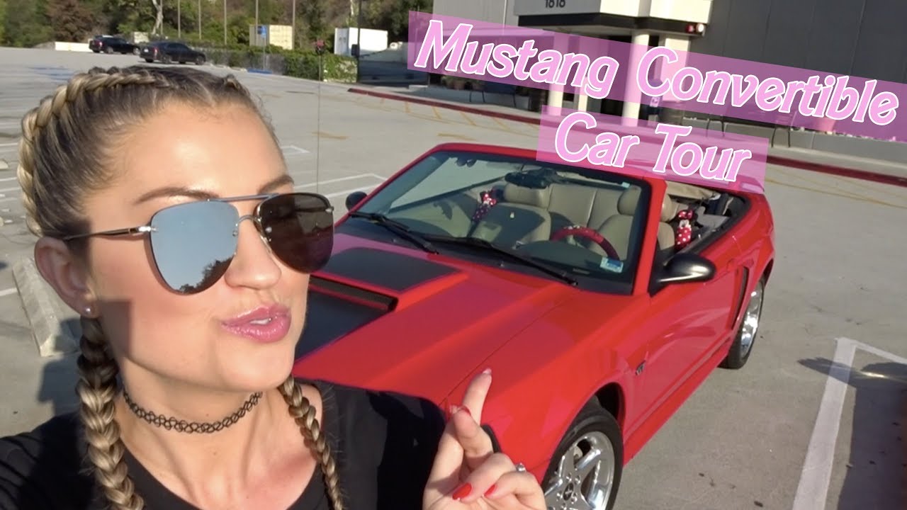 CAR TOUR | MY RED MUSTANG CONVERTIBLE