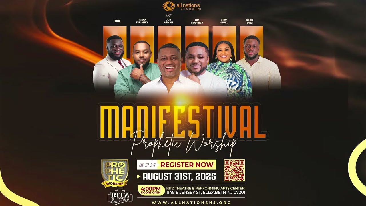 Manifestival 2025 | All Nations Church NJ | 08/31/25