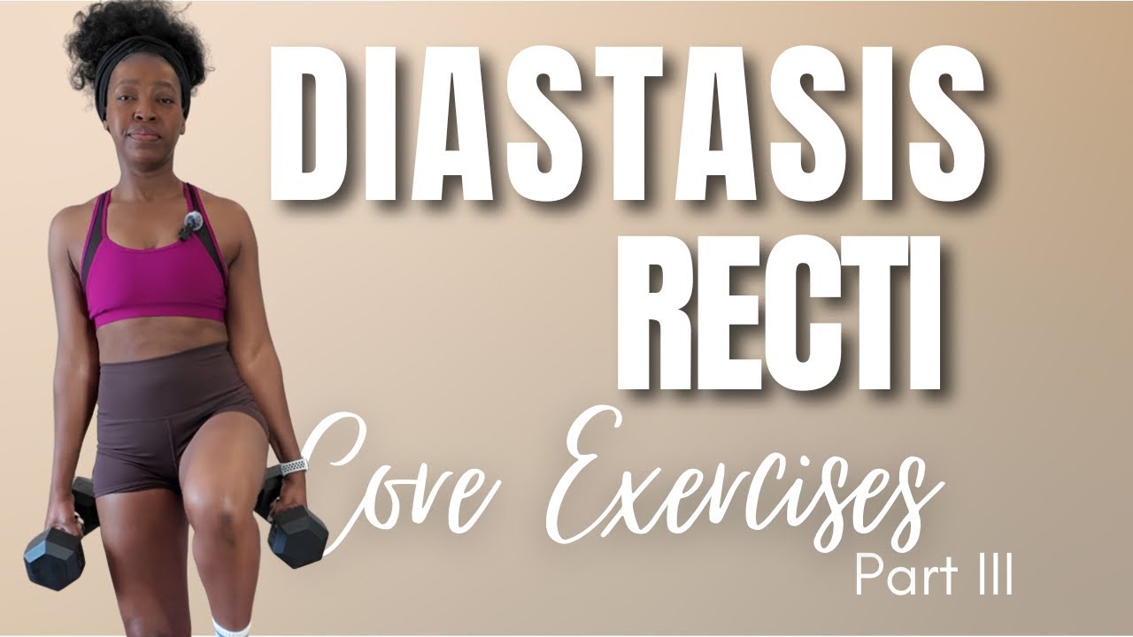 Core Exercises For Diastasis Recti Part 3 | Abdominal Separation Repair | Postpartum Exercises