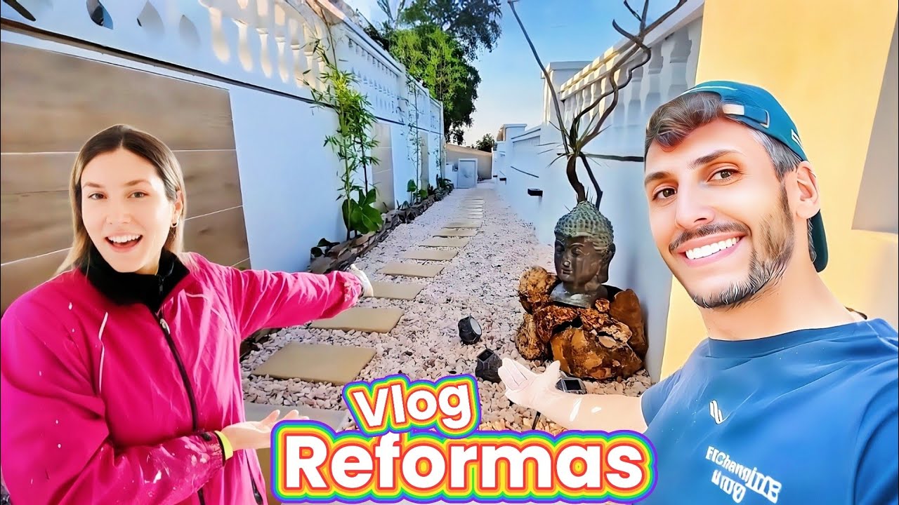 ¡24h en la REFORMA de la VILLA! AVANCES increíbles en el EXTERIOR😄 Remates FACHADA💪+ Piscina🏡