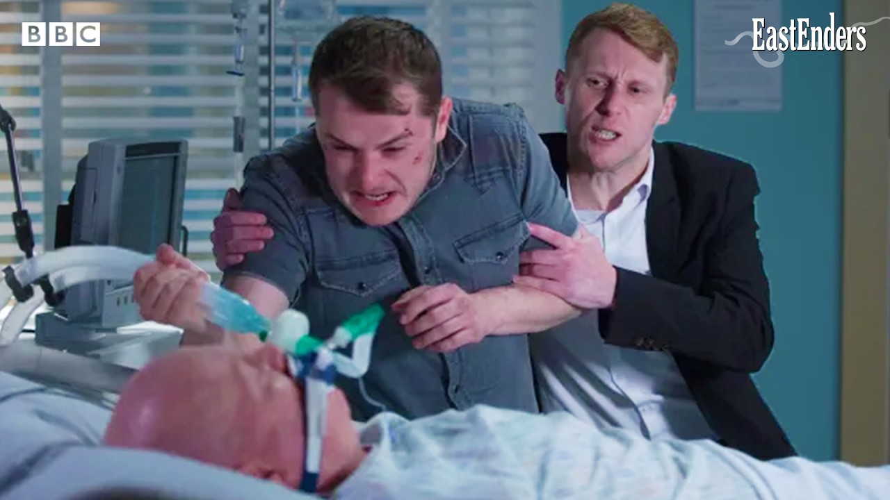 Ben Mitchell Brutally Attacks Phil In Hospital | EastEnders