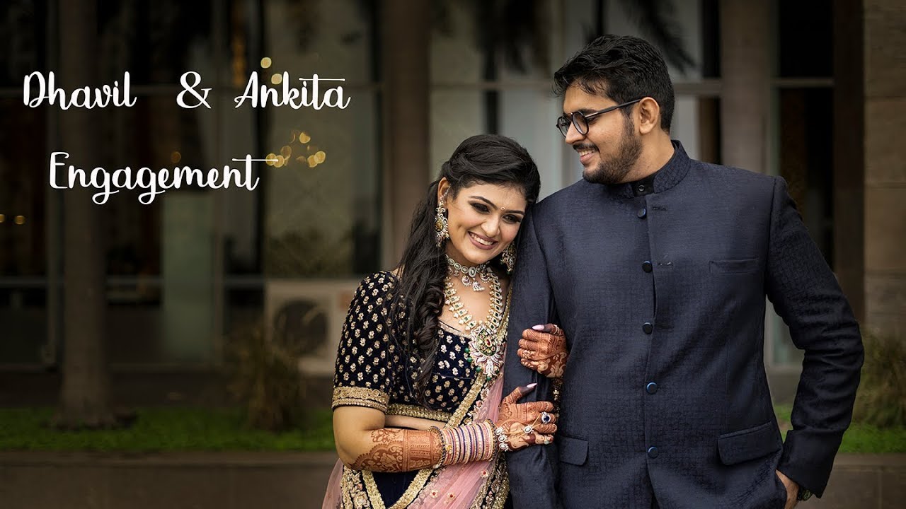 Dhvanil and Ankita | Engagement | Yellow Pixel |Mumbai