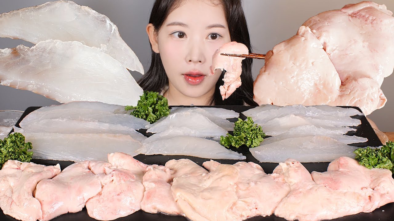 간이 왕 커진🤍 쥐치간 쥐치회 쥐치간 소스 먹방 Raw File Fish & Liver [eating show] mukbang korean food