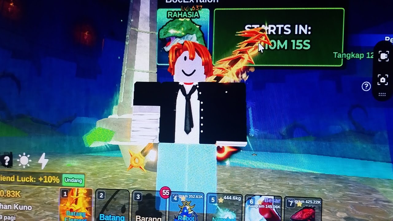 Fish it gacorin saweria #roblox