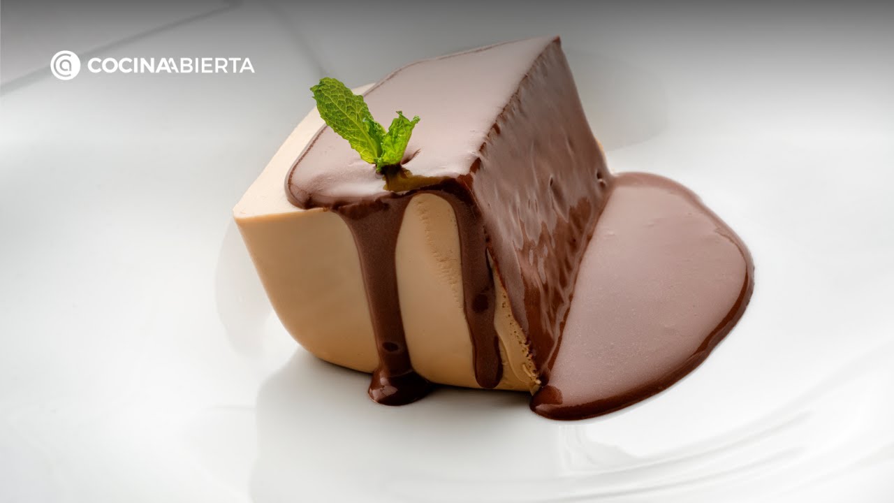 Panna cotta de café con crema de chocolate | Postre fácil de Karlos Arguiñano