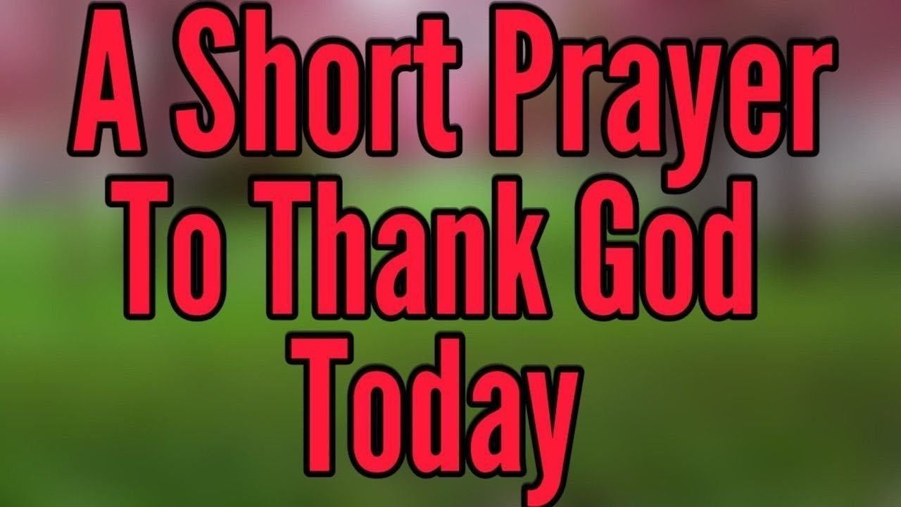 LORD, thank You for blessing me and my family with another day, Thank You for strength & good health