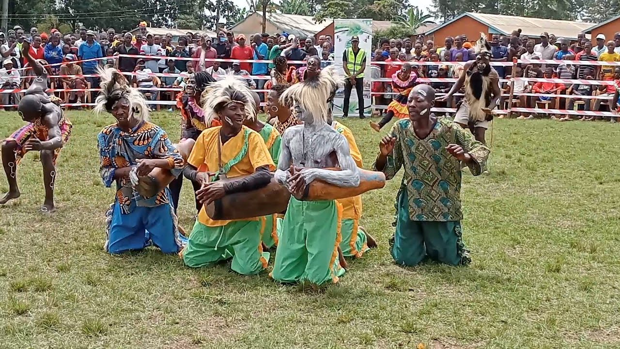 Imachina great performance during kakamega forest isukuti competition #Isukuti competition