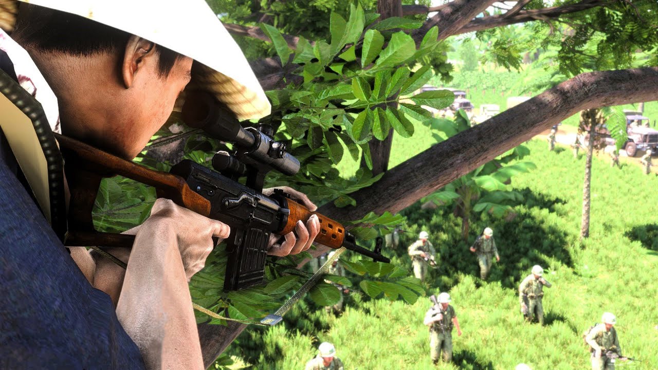 Absolutely Terrorizing American Players as a Viet Cong Sniper