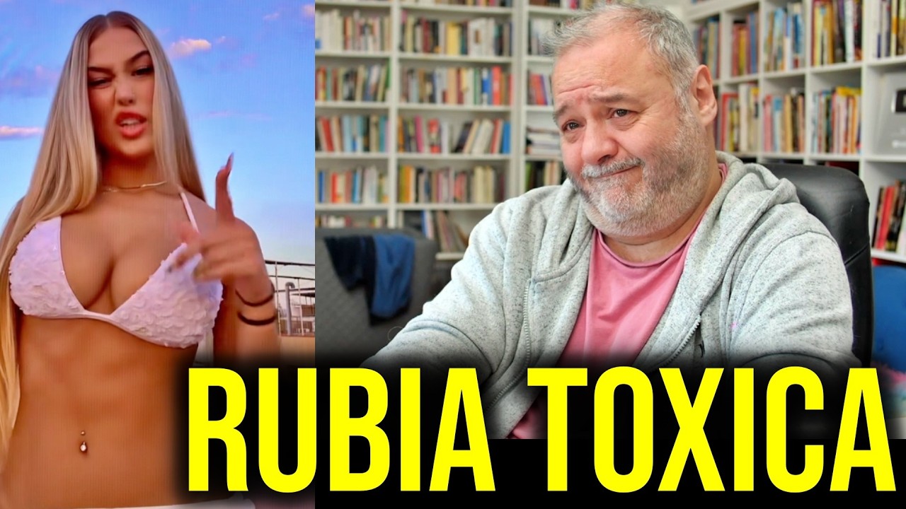 Asi piensa una rubia toxica de los tios