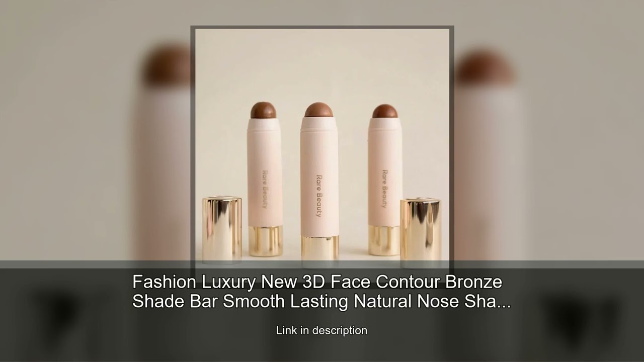Fashion Luxury New 3D Face Contour Bronze Shade Bar Smooth Lasting Natural Nose Shadow Waterpro