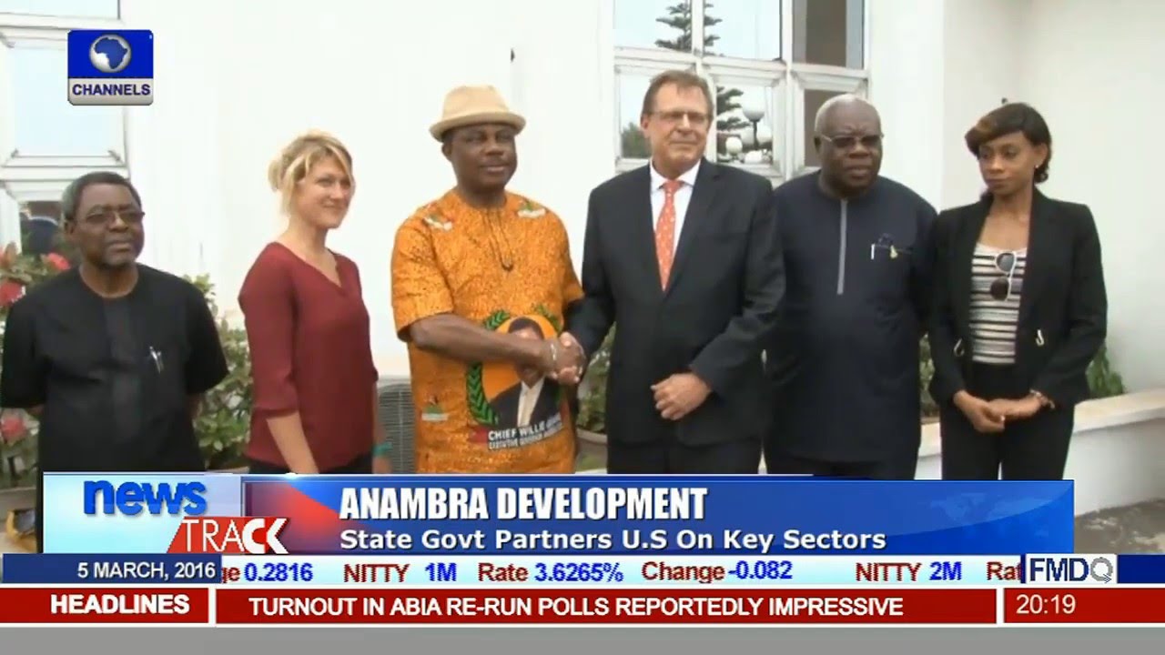 Anambra State Partners U.S. On Key Sectors Towards Development