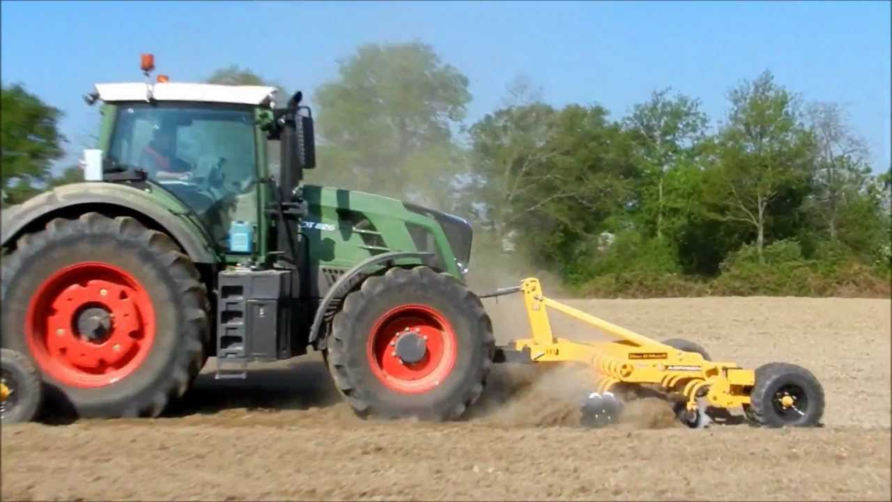 New Fendt 826 & Agrisem Disc O Mulch Frontal