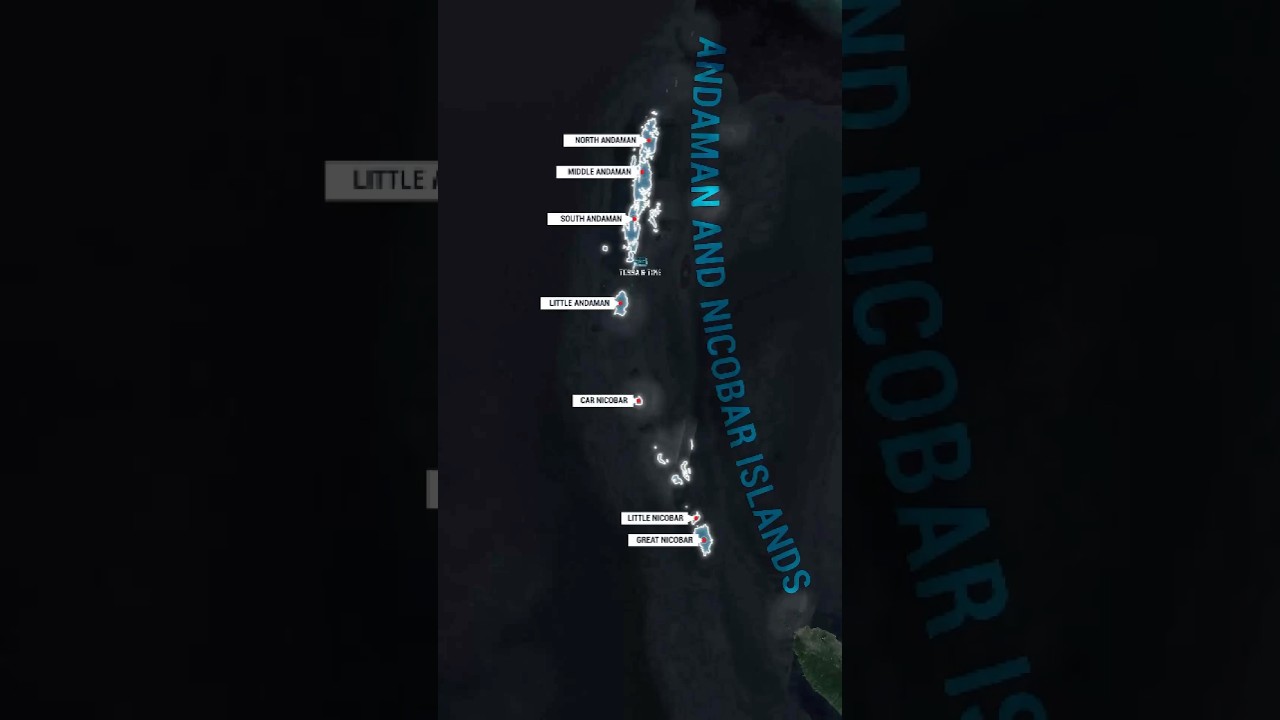 Andaman & Nicobar Islands - Map Animation 