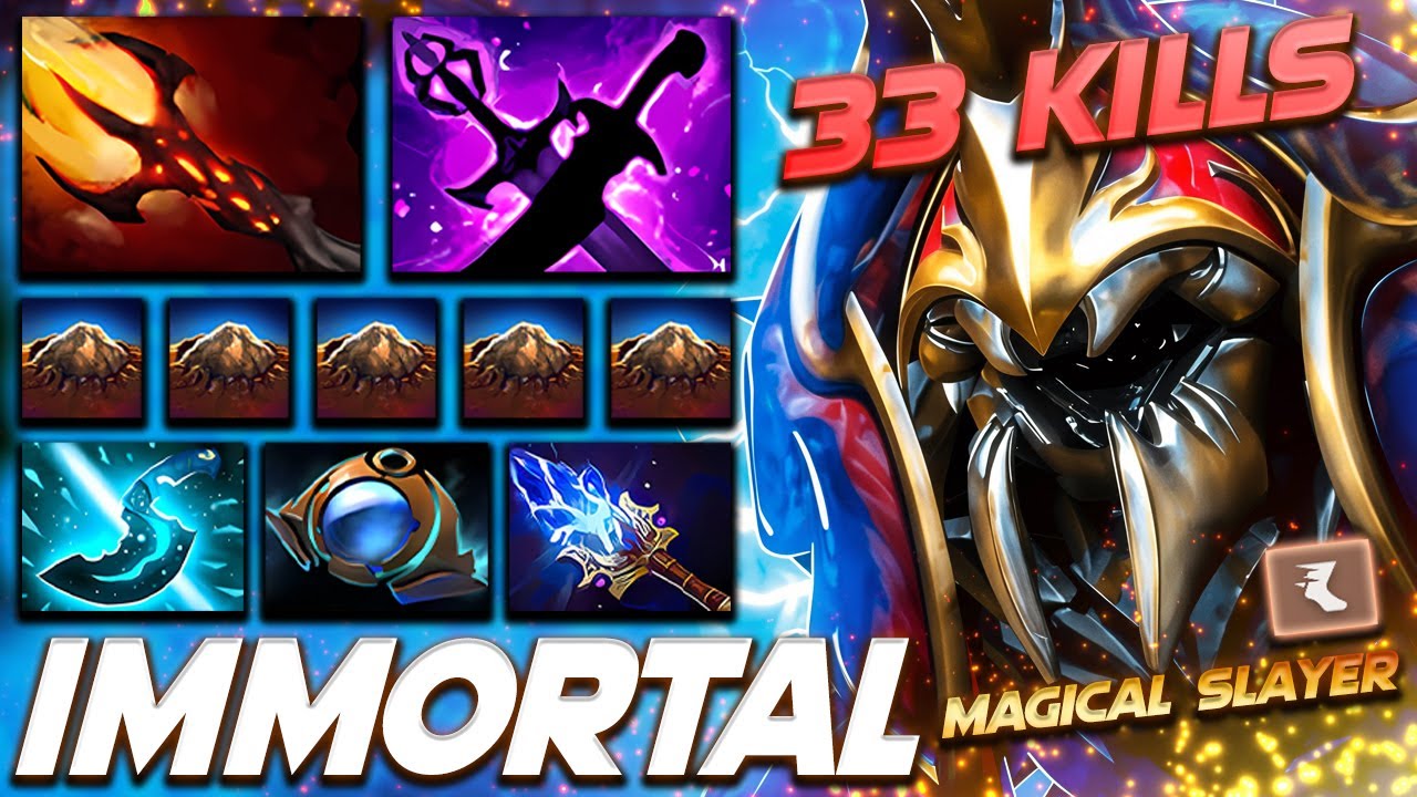 Nyx Assassin Magic Slayer 33 KILLS - Dota 2 Pro Gameplay [Watch & Learn]