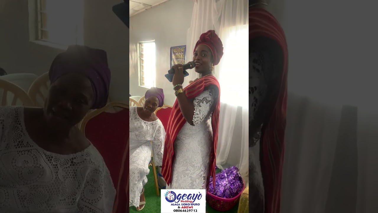 Diana introduces Adetola. Yoruba Introduction Ceremony. #fyp #viral #trend