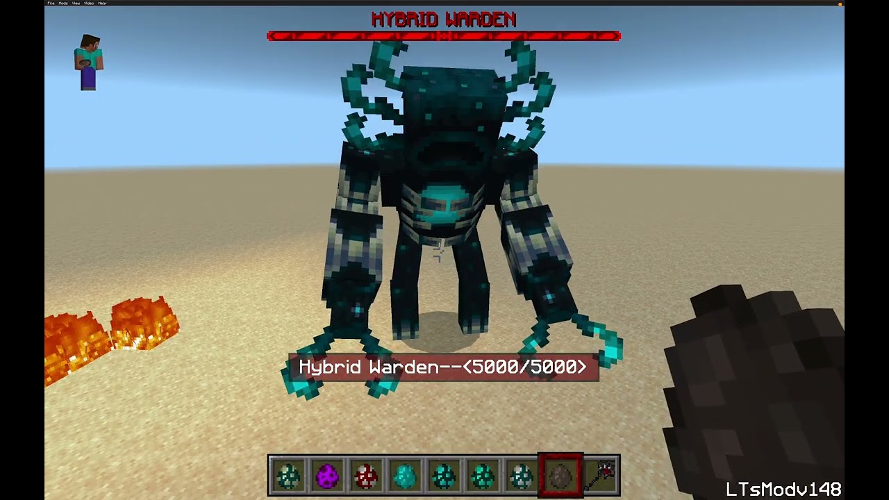 Mutant villager(nether plus) vs all new warden plus addon's wardens (minecraft mob battle)