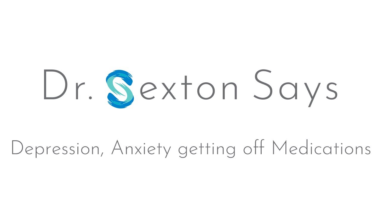 Depression, anxiety and getting off medications