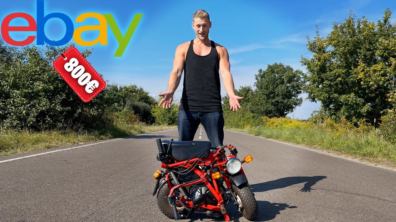 Ich Kaufe ein 800€ KLAPP-MOTORRAD von EBAY!
