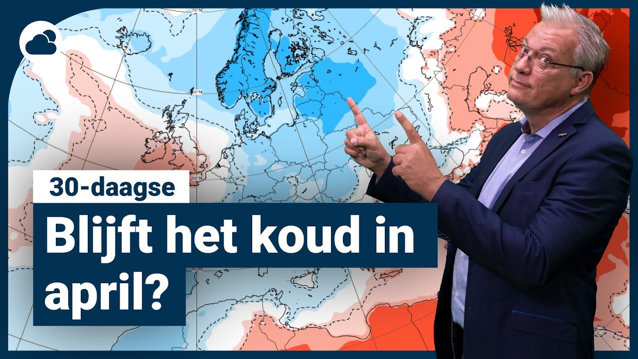 30-daagse: houdt het koude weer aan in april?