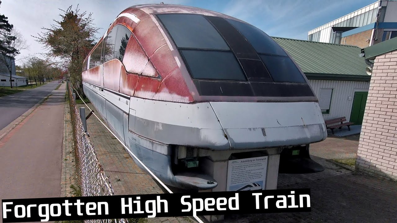 Germany's forgotten HIGH SPEED TRAIN test track | Maglev Transrapid