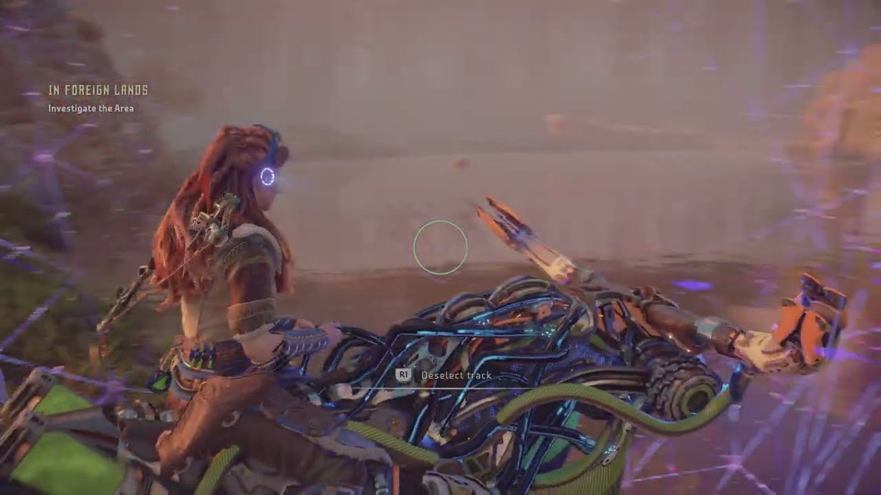finding the missing Patrol And doing a challenge in.Horizon Zero Dawn Remastered