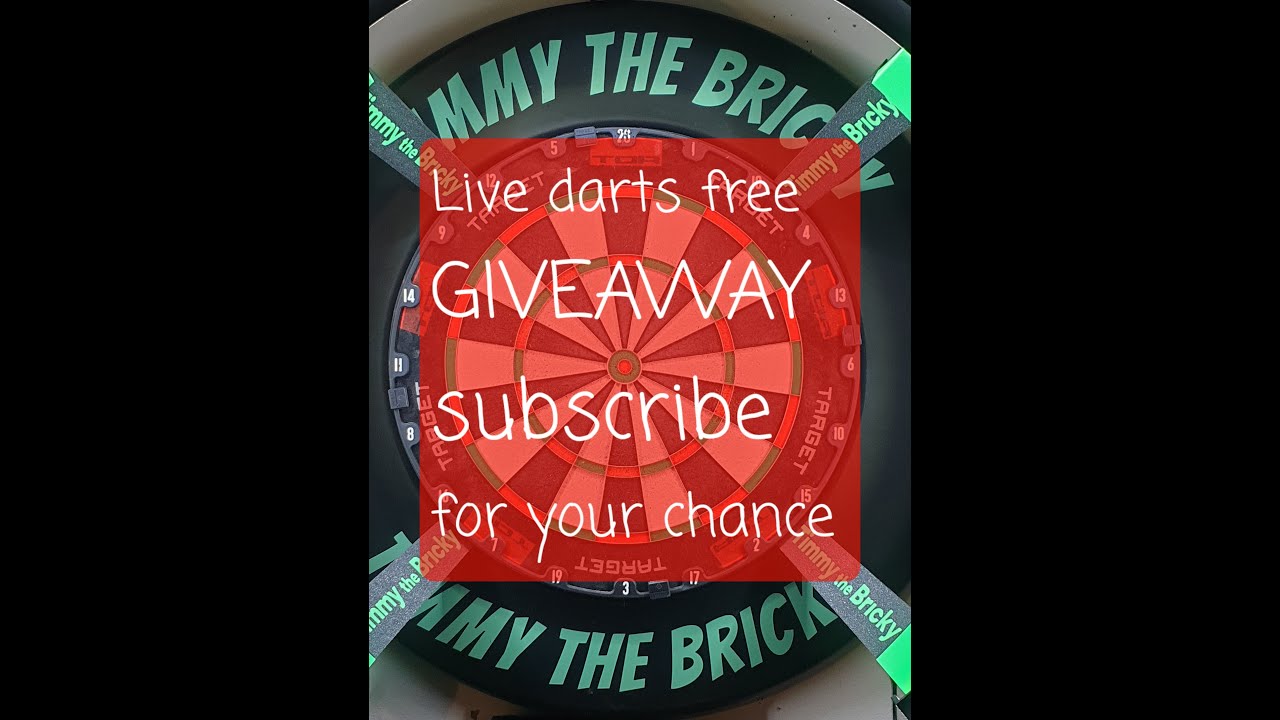 Live darts free giveaway