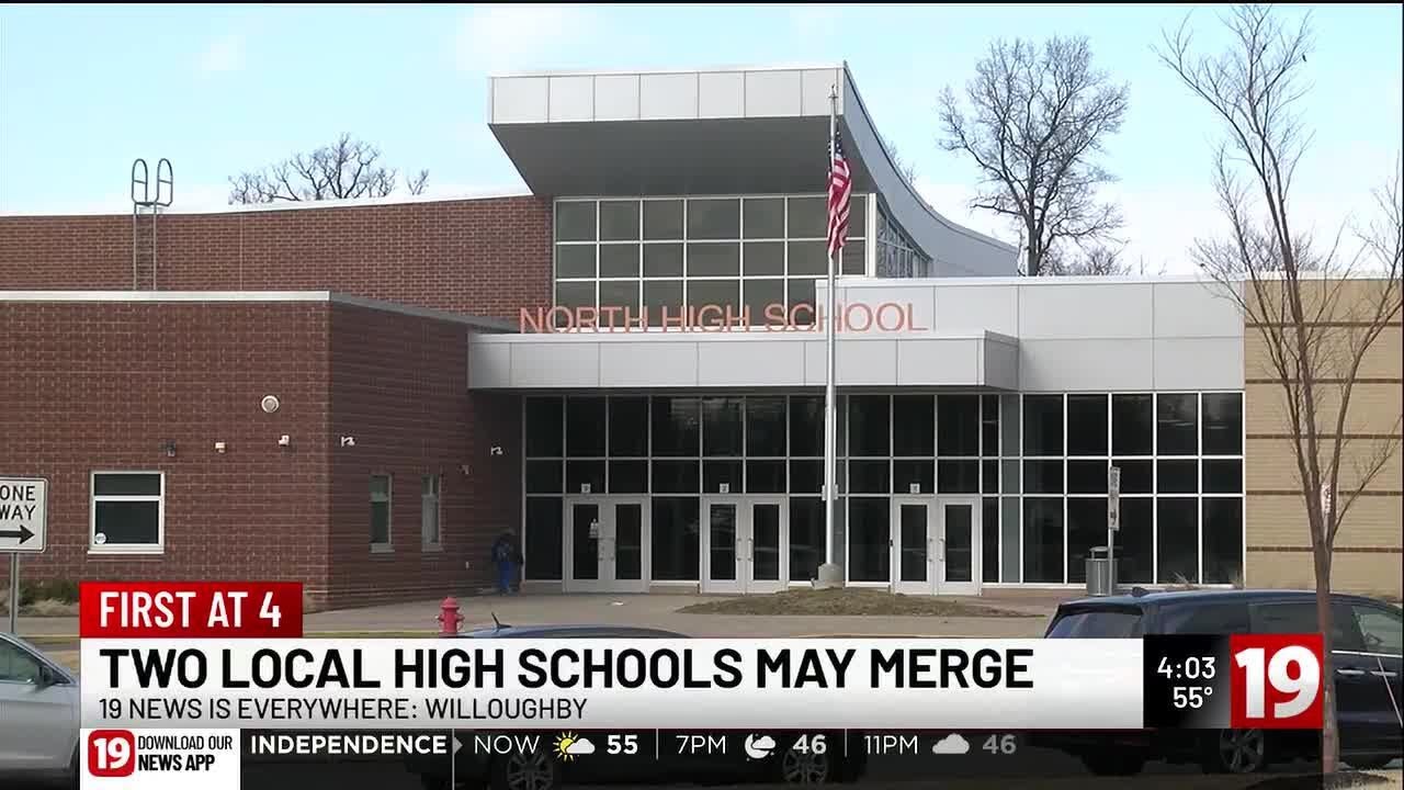 Two local high schools may merge