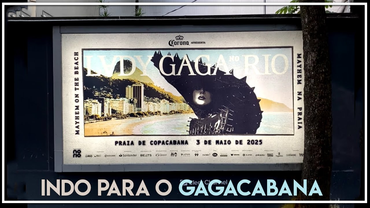 VLOG: Indo no show da LADY GAGA no Rio de Janeiro #GAGACABANA