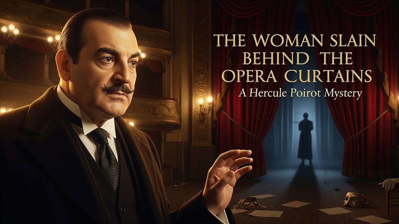 The Woman Slain Behind the Opera Curtains—A Hercule Poirot Mystery