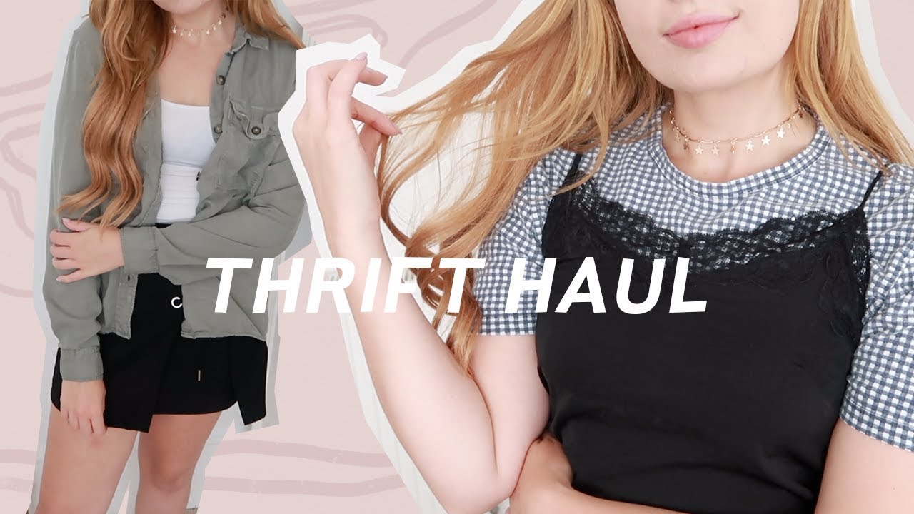 Thrift Clothing Haul Try on Summer 2019 ✨👗Charity Shop Haul
