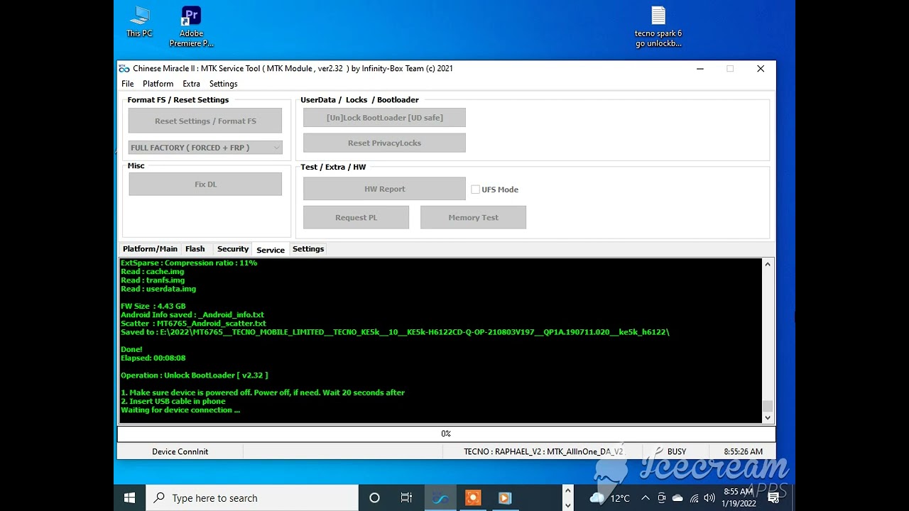 Tecno Spark 6 Go Unlock Bootloader CM2 By Zain Mazhar Mobile