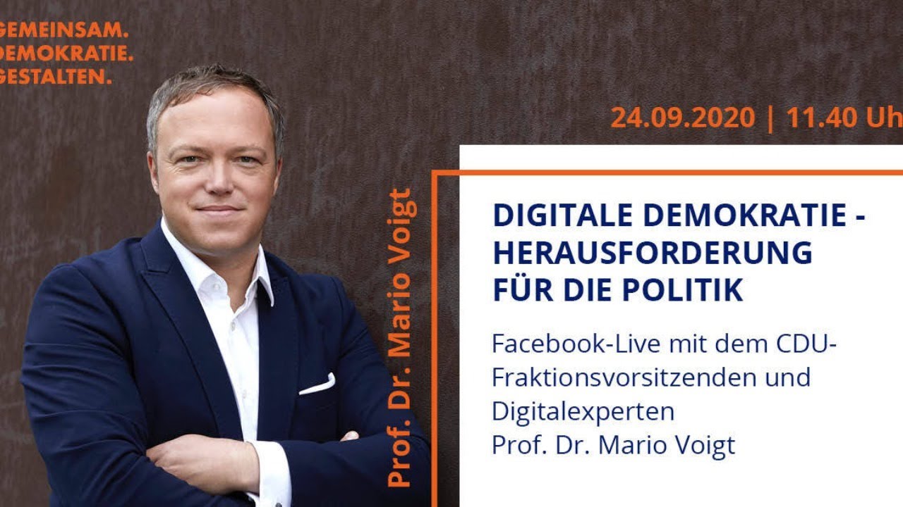 Digitale Demokratie - Herausforderung f&uuml;r die Politik
