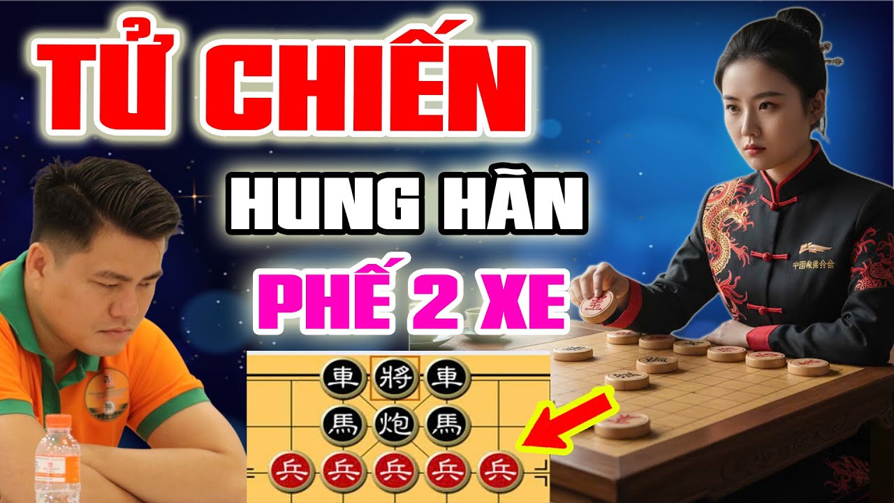 🔴 Cờ Tướng | Tử chiến hung hãn phế 2 xe, Lại Lý Huynh vs Huyền Trâm