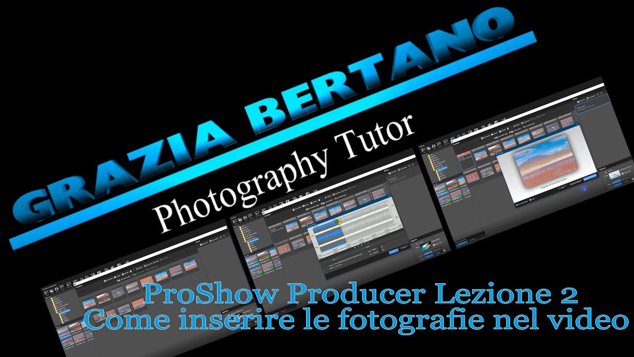 PROSHOW PRODUCER 2 INIZIAMO A CREARE UN VIDEO UTILIZZANDO DELLE FOTOGRAFIE