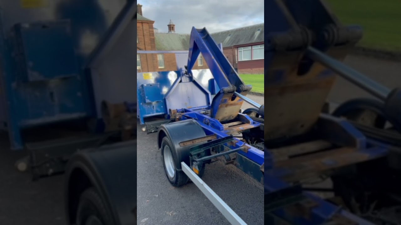 2016 IVECO DAILY 50C15 3.0  LINKTIP HOOKLOADER DROPSIDE TIPPER SKIP TRUCK EURO 6
