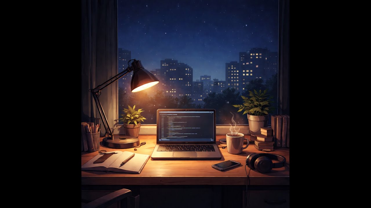 Lo Fi Beats for Late Night Work & Focus (No Lyrics)