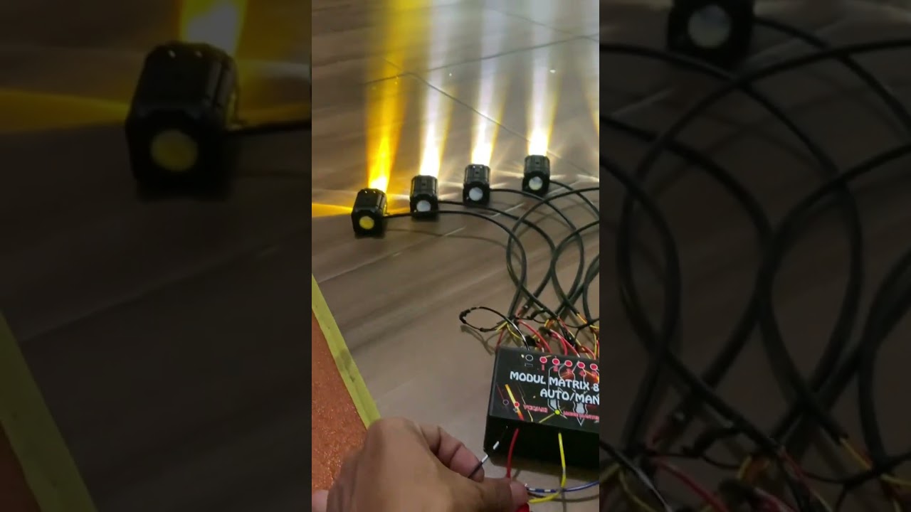 Modul lampu tembak 10 mode kedipan #lampuvariasi #lamputembak #modulmatrix #viral