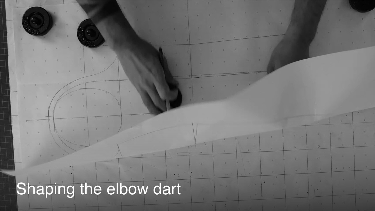 How to Draft a Fitted Sleeve with an Elbow Dart | Step-by-Step Patternmaking Tutorial