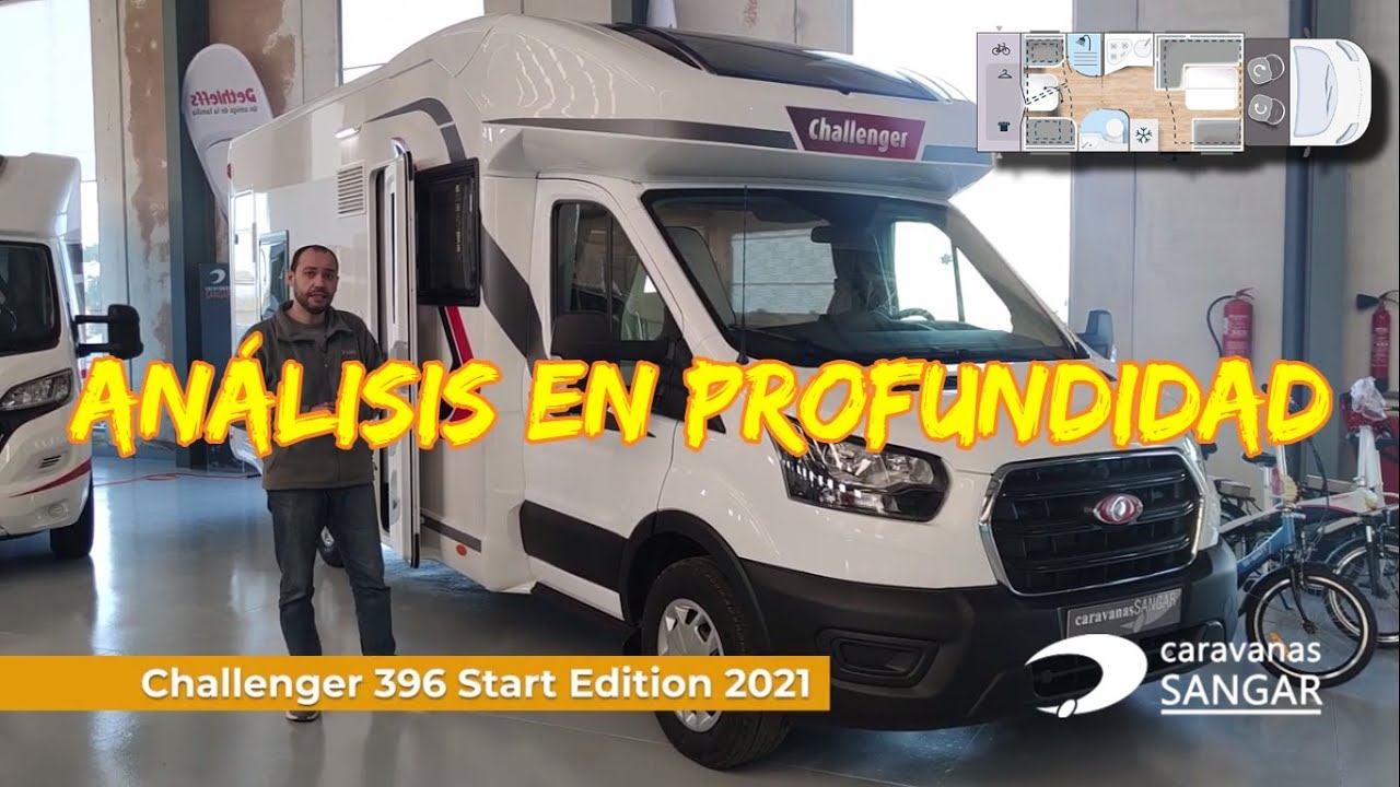 2021 Challenger 396 Start Edition (ANÁLISIS EN PROFUNDIDAD) | CARAVANAS SANGAR