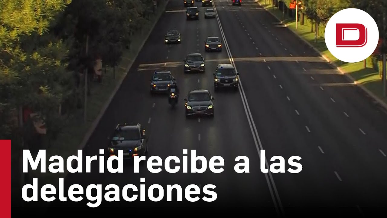La Castellana cortada para las delegaciones de la cumbre de la OTAN