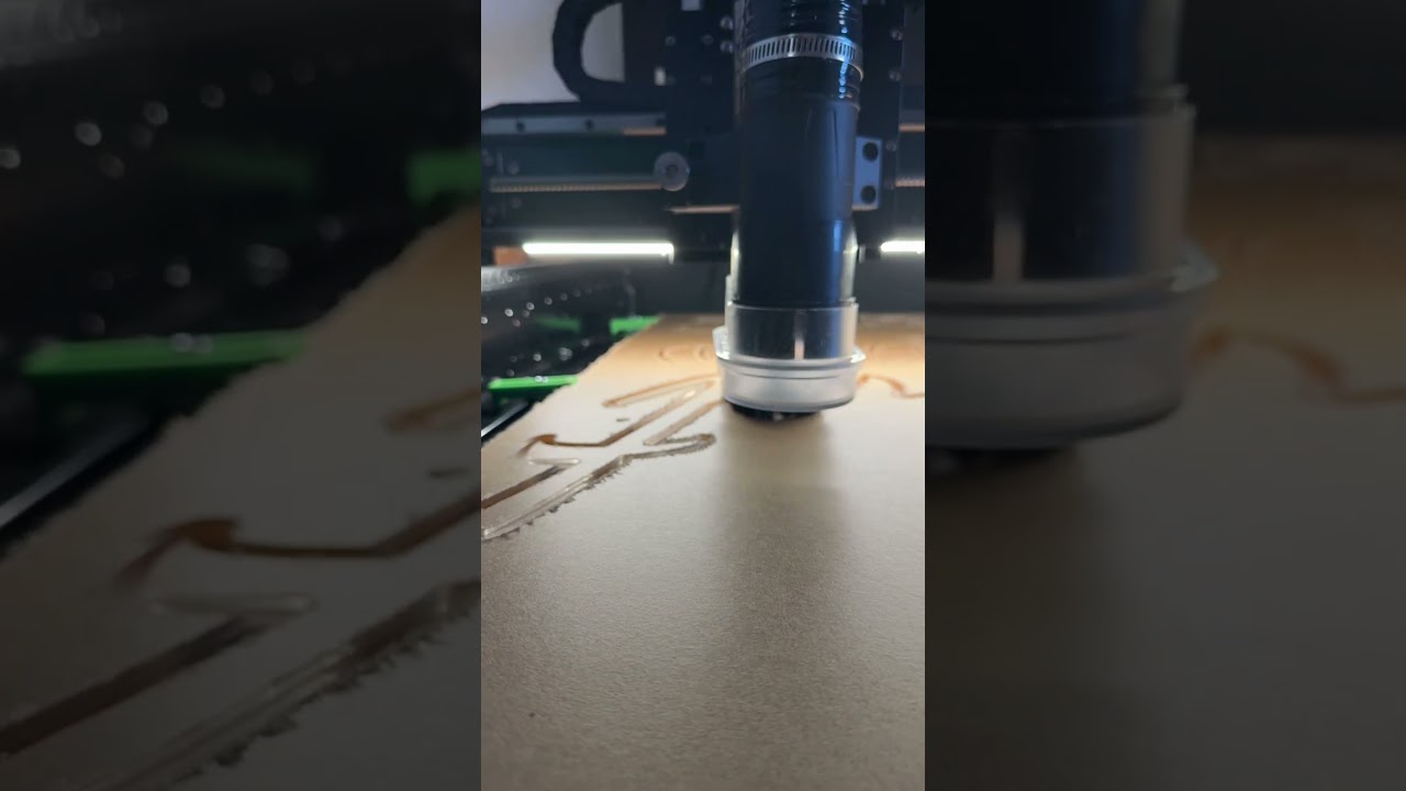 Shapeoko 5 pro cutting channels for LED Neon Sign #custom  #cnc #art